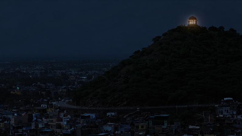 A view of the city of Bundi in the Hadoti region of Rajasthan State in India on July 16, 2019.