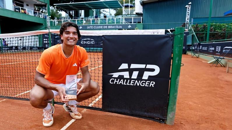 Português conquista Challenger de Brasília e atinge melhor ranking