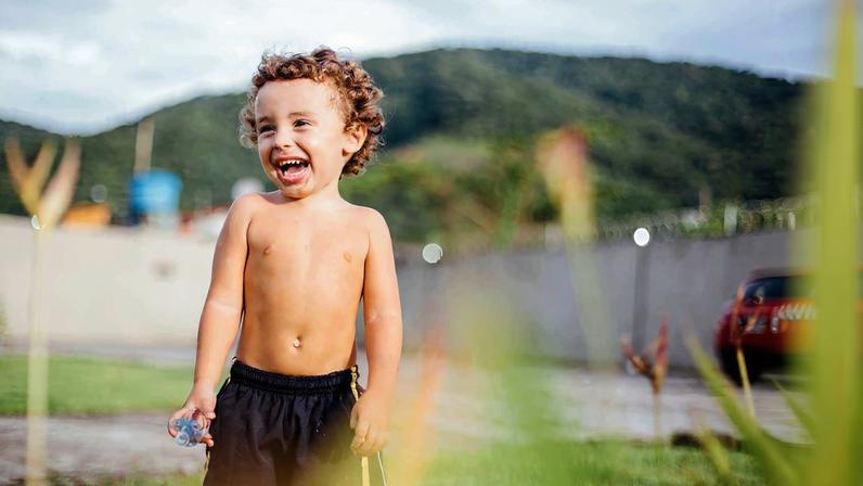 Lorenzo morreu aos 3 anos após encontrar uma arma na gaveta da casa da avó, em Santos (SP) — Foto: Arquivo pessoal