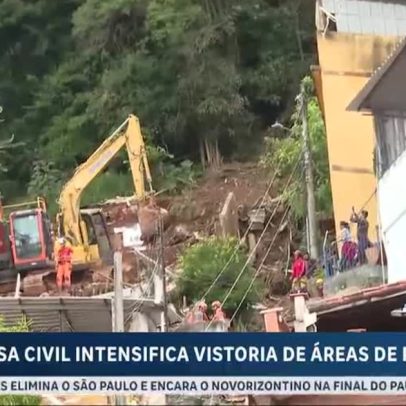 Defesa Civil intensifica vistorias em áreas de risco de cidades atingidas