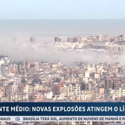 Explosões em Beirute ocorrem após ataques de Israel a alvos do Hezbollah