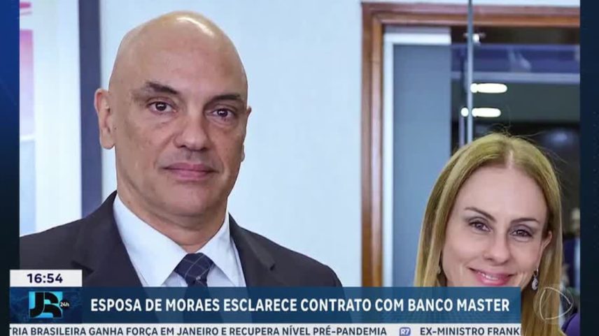 Escritório da esposa de Alexandre de Moraes divulga nota sobre relação profissional com Banco Master