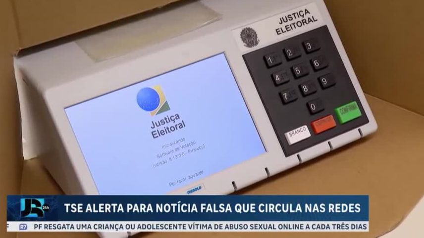 TSE alerta para notícia falsa sobre as eleições de 2026 que circula nas redes