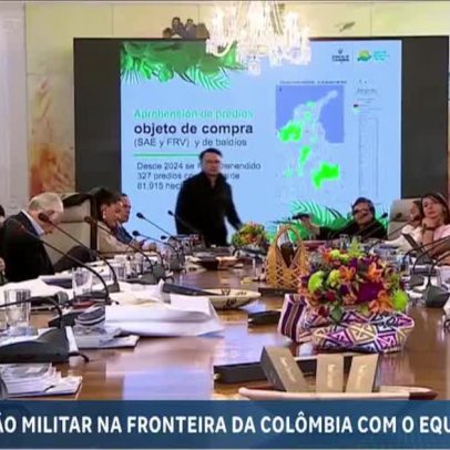 Tensão militar aumenta na fronteira Colômbia-Equador