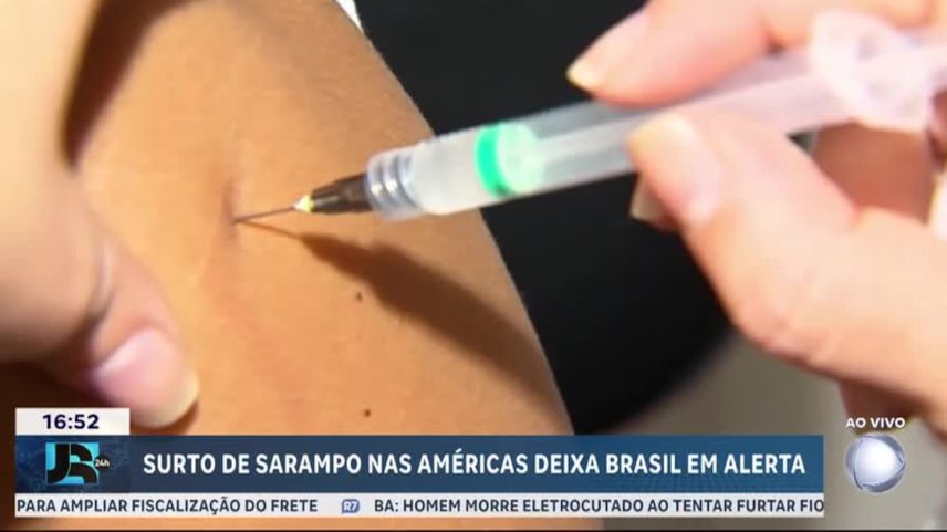 Anvisa reforça fiscalização contra sarampo em aeroportos e portos