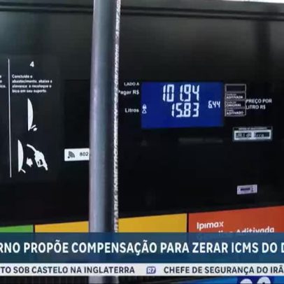 Governo propõe zerar ICMS sobre importação de diesel aos estados