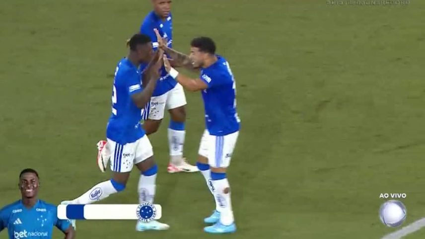 Gol do Cabuloso! Neyser vai às redes depois de jogada bem trabalhada do time celeste