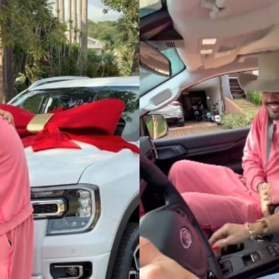 Luan Pereira surpreende a mãe com caminhonete de 300 mil reais