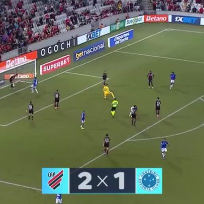 Athletico vence Cruzeiro e marca antes de um minuto na Arena da Baixada