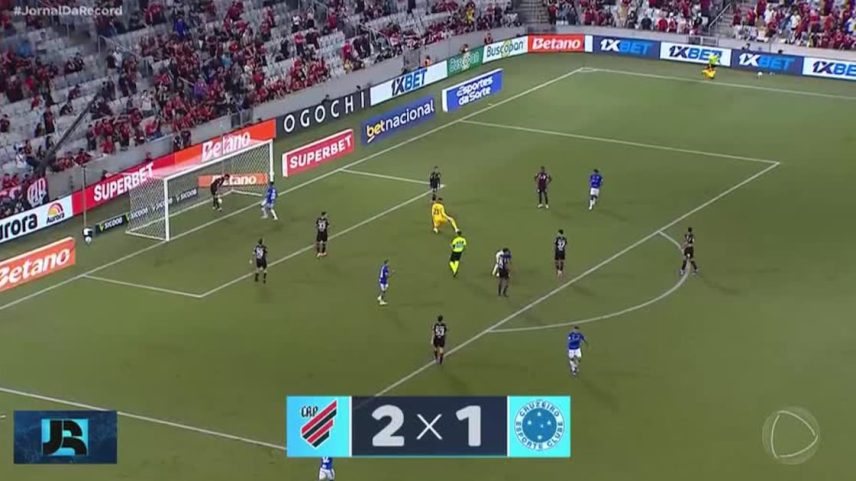 Brasileirão: Athletico Paranaense vence o Cruzeiro e marca antes de um minuto na Arena da Baixada