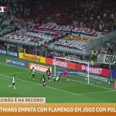 Corinthians e Flamengo empatam e criticam arbitragem