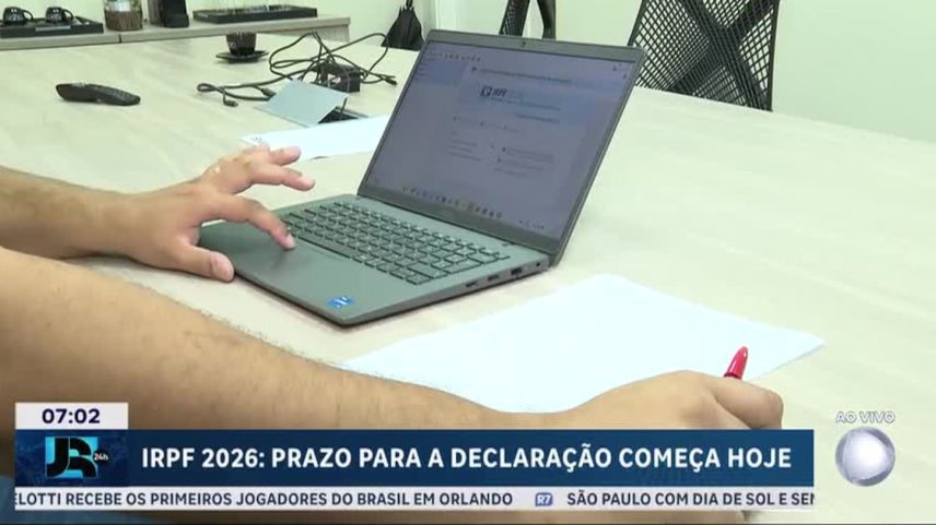 Receita Federal começa a receber declarações do Imposto de Renda 2026