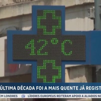 Década encerrada em 2025 é a mais quente desde 1850, segundo a ONU