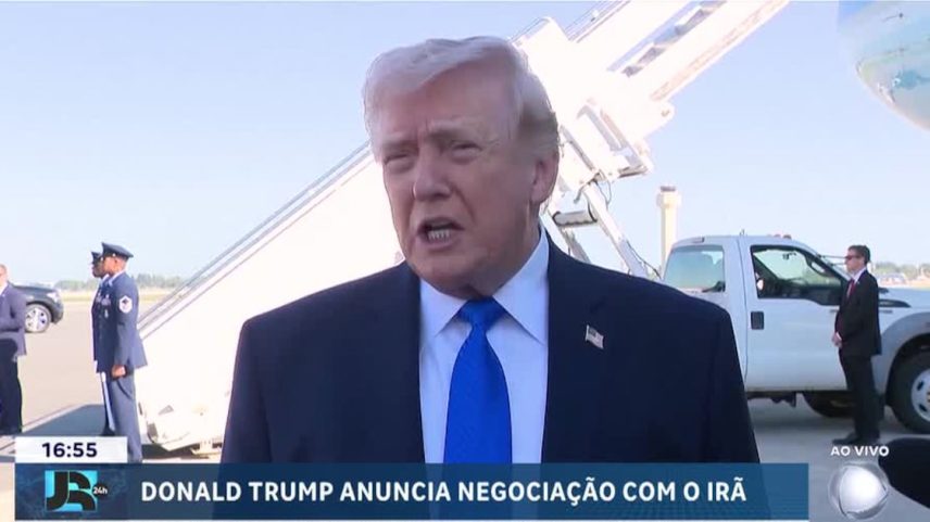 Donald Trump anuncia negociação com o Irã e suspende ataques a instalações de energia