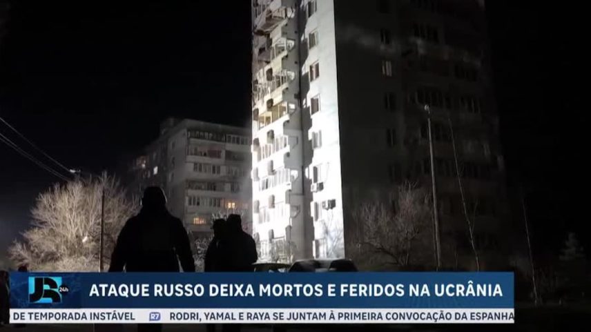 Ataque russo deixa 4 mortos e 27 feridos na Ucrânia