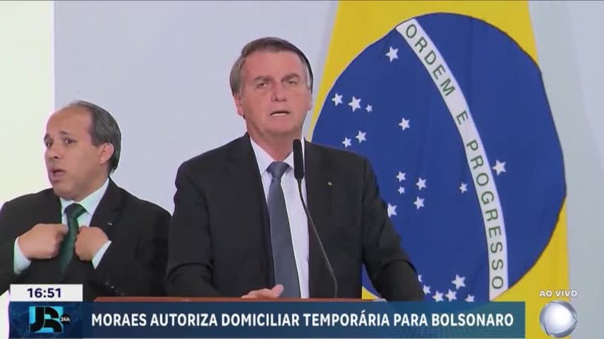 Alexandre de Moraes autoriza prisão domiciliar temporária para Jair Bolsonaro