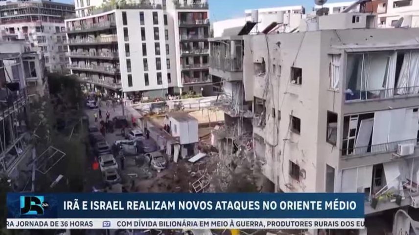 Irã e Israel realizam novos ataques no Oriente Médio