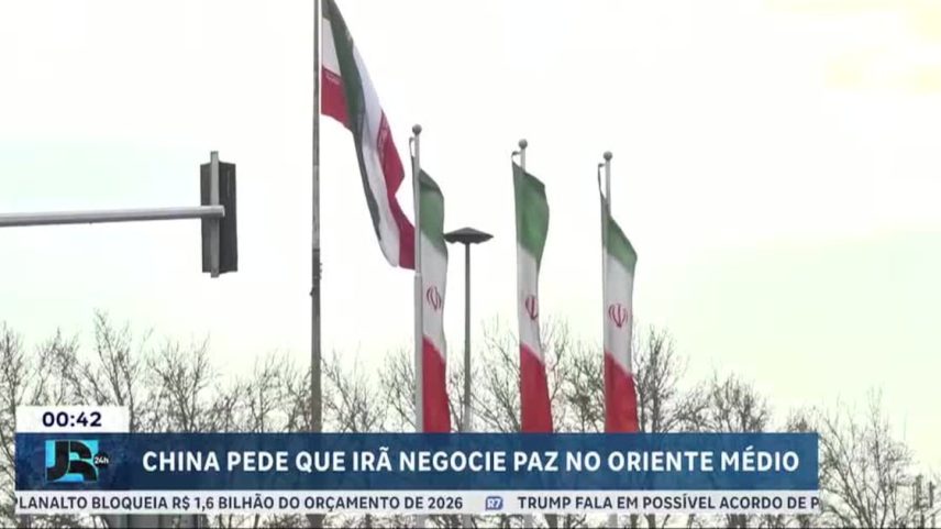China pede que o Irã aproveite ‘oportunidades’ para retomar negociações de paz