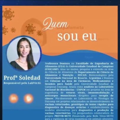 Professora da Unicamp é identificada em furto de materiais de pesquisa
