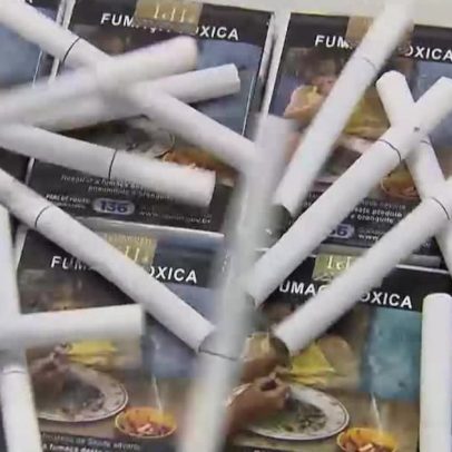 Polícia fecha fábrica clandestina de cigarros falsificados no interior de SP