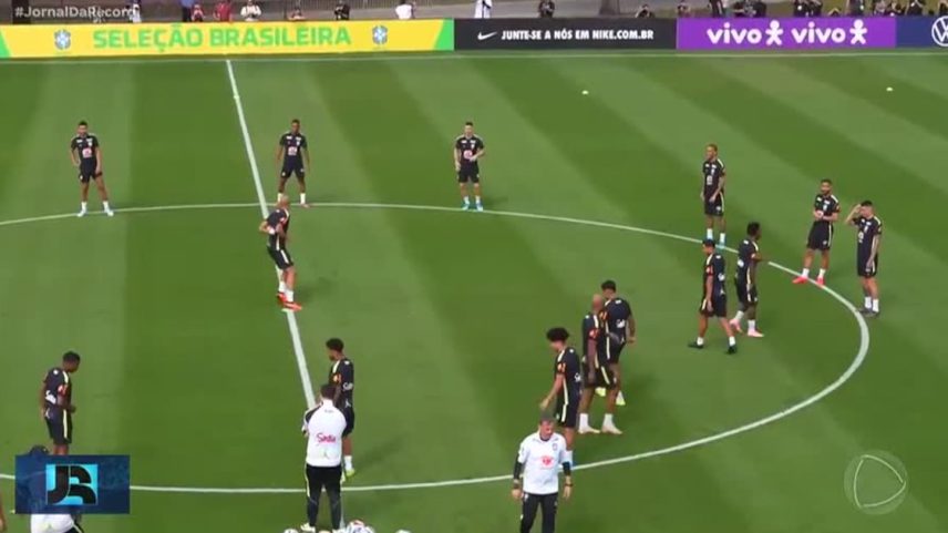 Seleção brasileira faz último treino antes de amistoso contra a França, nos Estados Unidos