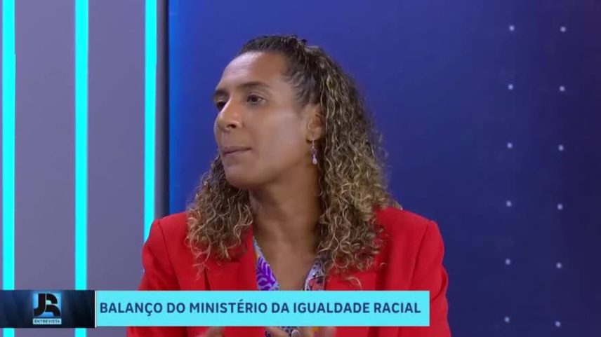 JR Entrevista com a ministra da Igualdade Racial, Anielle Franco