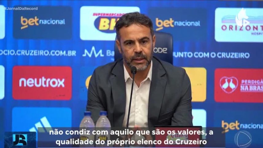 Cruzeiro apresenta o técnico Artur Jorge para a vaga de Tite, demitido há dez dias