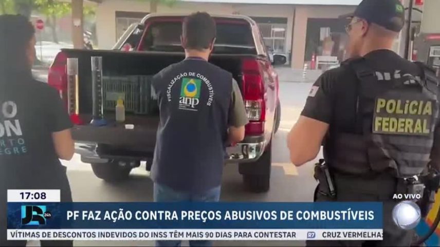 Polícia Federal faz operação contra abusos em postos de combustíveis em 11 estados e DF