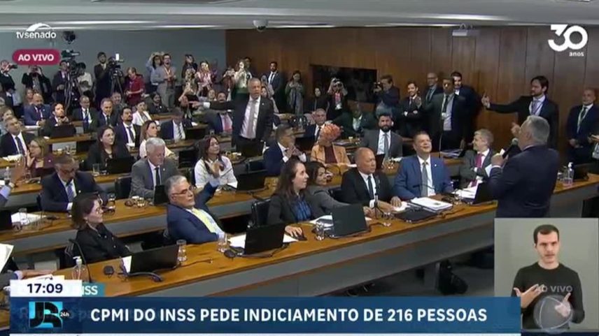 Relatório da CPMI do INSS pede o indiciamento de mais de 200 pessoas