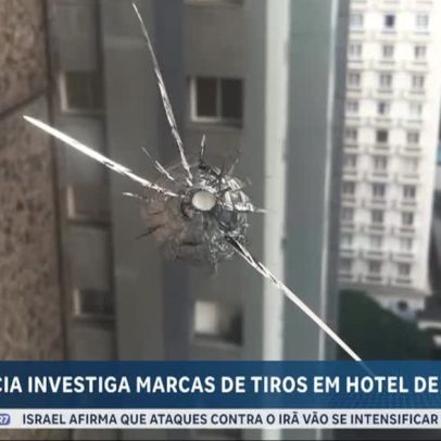 Polícia investiga marcas de tiros em hotel de luxo em São Paulo