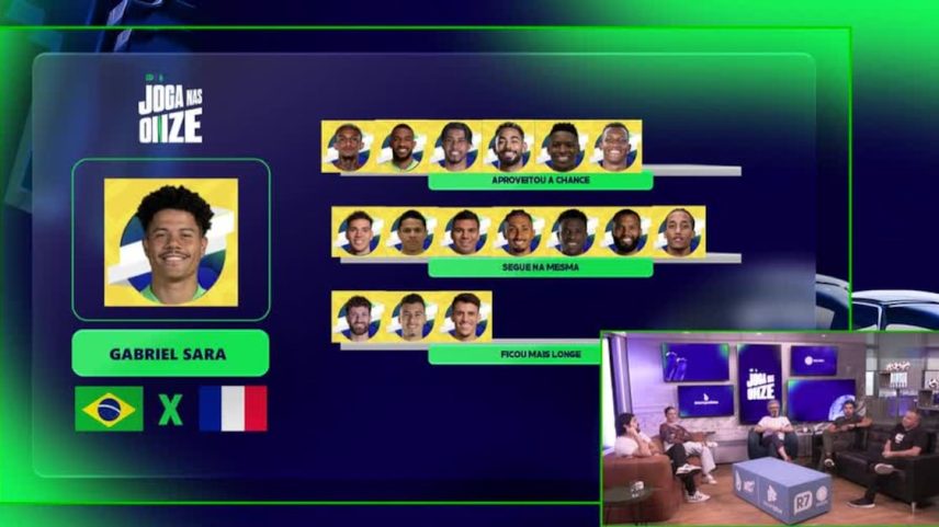 Jogadores que garantiram vaga na Copa após enfrentar a França