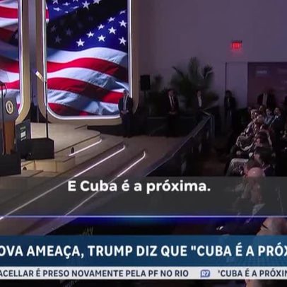 Trump afirma que Cuba é o próximo alvo dos EUA