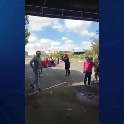 Mulher atropela quatro pessoas durante prova prática para a CNH