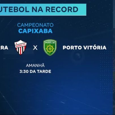 Record transmite decisões dos estaduais do Espírito Santo e Amapá neste sábado