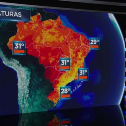 Chuva se espalha por SP, RJ e parte de MG e tempo fica abafado