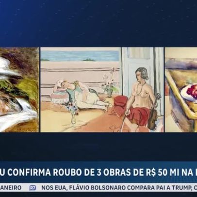 Roubo milionário na Itália: obras de Renoir, Matisse e Cézanne roubadas