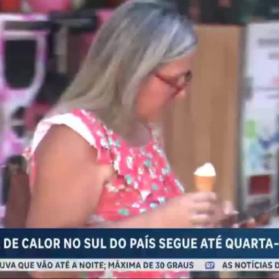 Onda de calor persiste no Sul do Brasil até quarta-feira