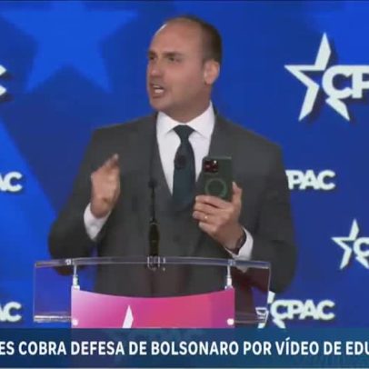 Defesa de Bolsonaro tem 24h para se manifestar sobre postagem de Eduardo