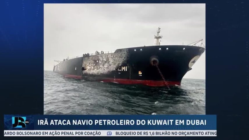 Irã ataca navio petroleiro do Kuwait em Dubai