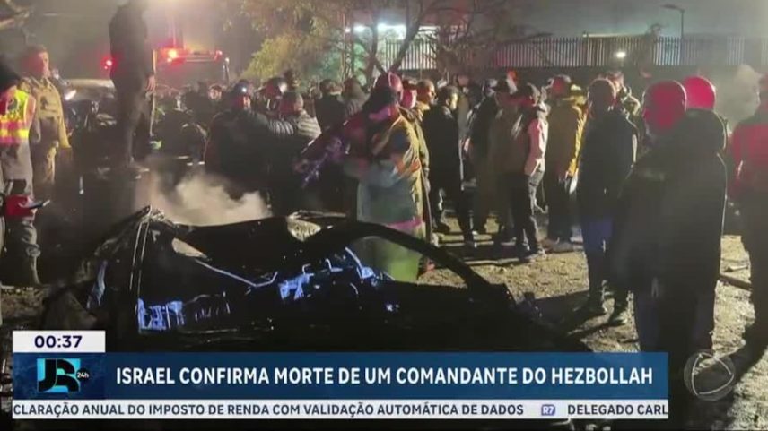 Israel confirma morte de comandante do Hezbollah em ataque em Beirute