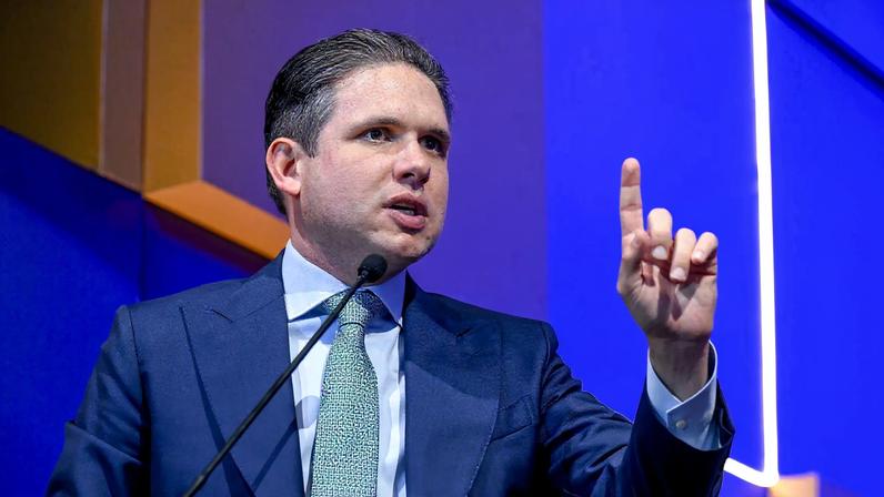 Hugo Motta defende prerrogativa da Câmara sobre perda de mandato após condenações de deputados pelo STF (Foto: Douglas Gomes / CD Presidência)