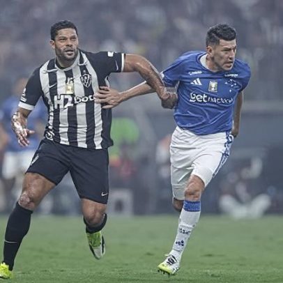 Hulk culpa arbitragem por briga generalizada em clássico Atlético-MG x Cruzeiro