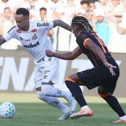 Neymar dá assistência, Gabigol marca, Memphis faz golaço no empate Santos x Corinthians