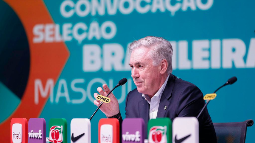 Convocação da seleção: veja os nomes chamados por Ancelotti para amistosos contra Croácia e França