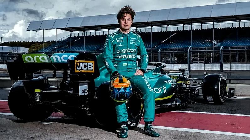 Felipe Drugovich foi piloto reserva da Aston Martin na F1 (Foto: Divulgação/Aston Martin)