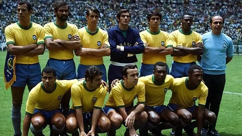Seleção encantou o mundo ao vencer Copa do Mundo de 1970 (Foto: Acervo/CBF)