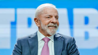 O presidente Luiz Inácio Lula da Silva (PT)