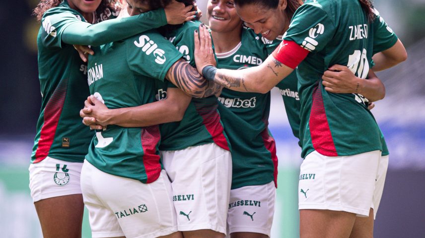 Palmeiras x Vitória, Brasileirão Feminino — Foto: Victor Froes/Palmeiras/by Canon