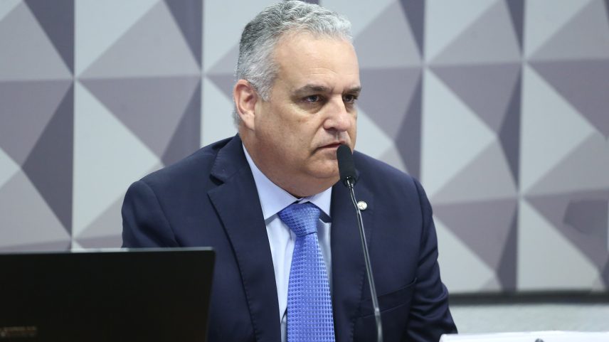 O relator da CPI do INSS, deputado Alfredo Gaspar (União-AL). — Foto: Vinicius Loures/Câmara dos Deputados