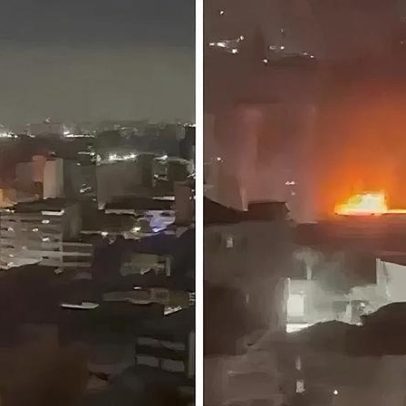 Bombeiros controlam incêndio em fábrica de sinuca em São Paulo